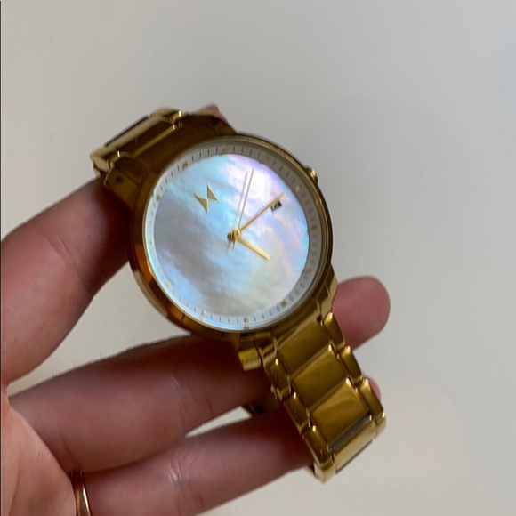 MVMT Womens Gold Pearl Watch main image 8
